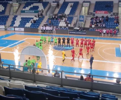 Denis García Pérez scout in situ partido de futbol sala